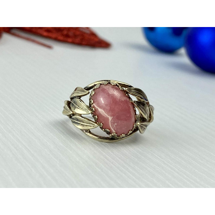 Sky Jewelry Винтажное Серебряное кольцо с Морганитом