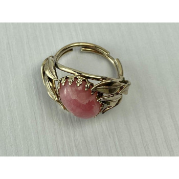 Sky Jewelry Винтажное Серебряное кольцо с Морганитом