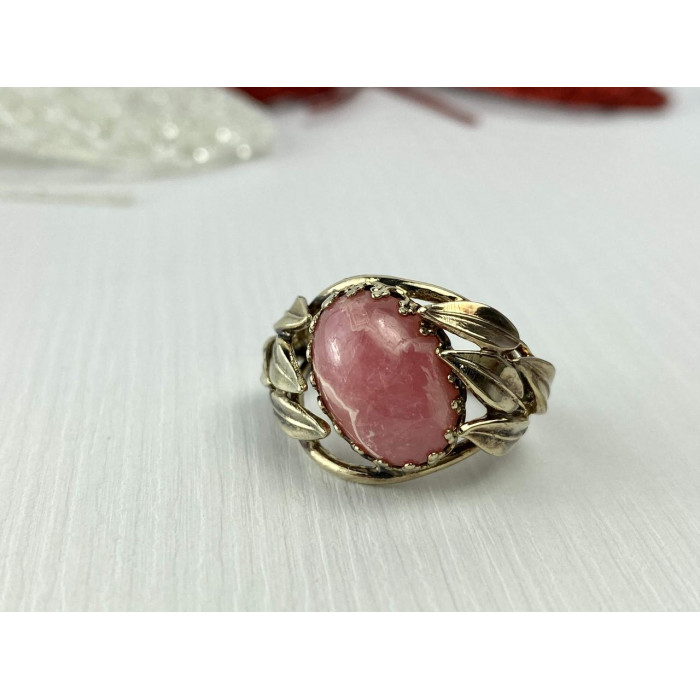 Sky Jewelry Винтажное Серебряное кольцо с Морганитом