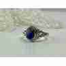 Sky Jewelry Винтажное Серебряное кольцо 925 пробы с камнем Яшма