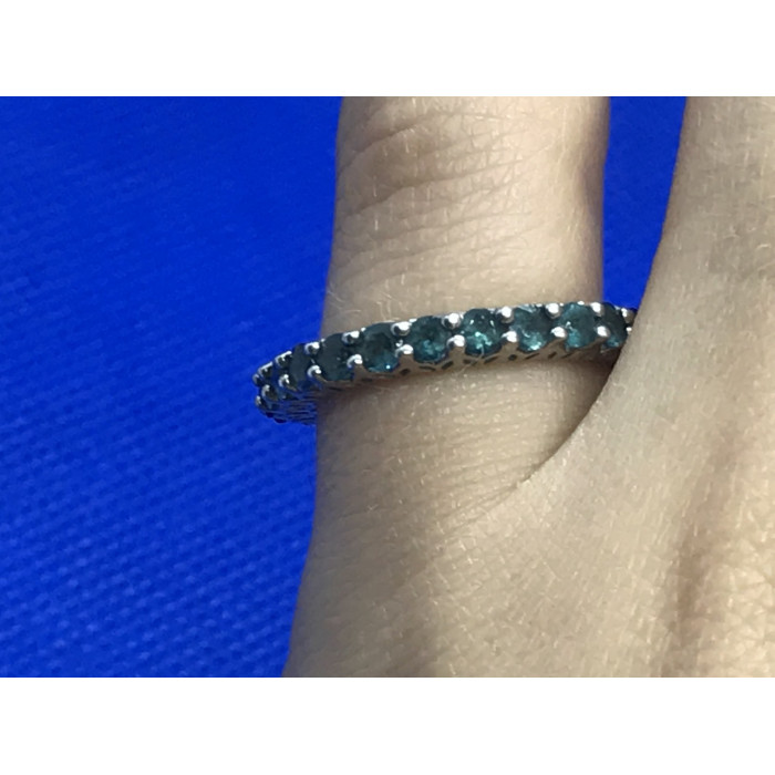 Sky Jewelry Серебряное кольцо с аквамарином