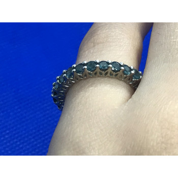 Sky Jewelry Серебряное кольцо с аквамарином