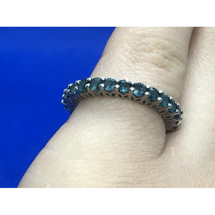 Sky Jewelry Серебряное кольцо с аквамарином