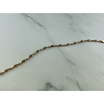 Sky Jewelry Золотой  Браслет 10К (417 проба) с Бриллиантами