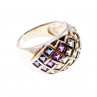 Sky Jewelry Серебряное кольцо 925 проба с натуральными камнями