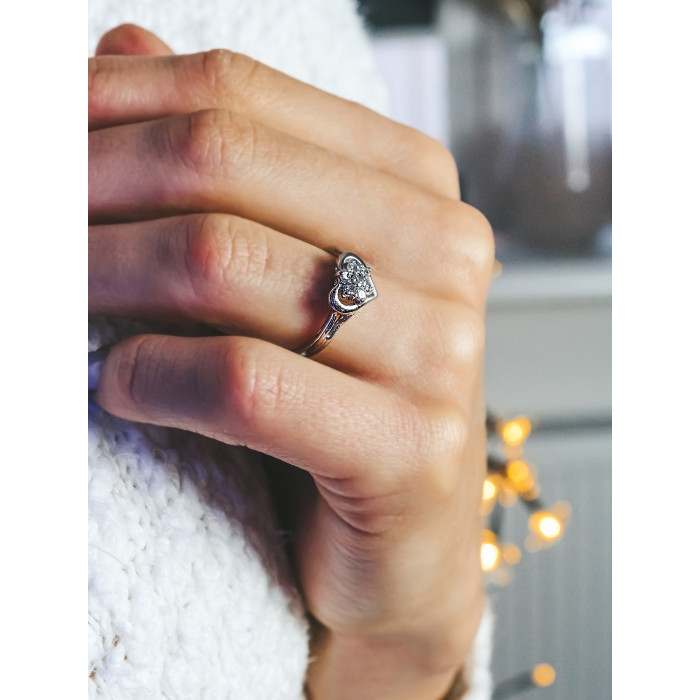 Sky Jewelry Кольцо Платина 900 проба с Сапфирами