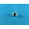 Sky Jewelry Серебряное кольцо с Черным Ониксом 925 проба *Черепаха*