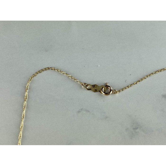 Sky Jewelry Золотая цепочка с кулоном Альмандин и Бриллианты