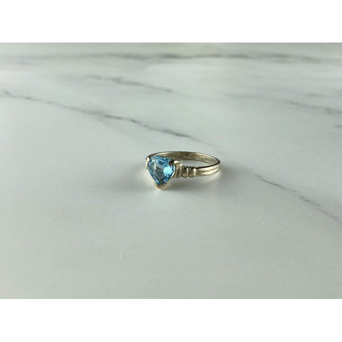 Sky Jewelry Серебряное кольцо 925 пробы с Топазом