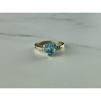 Sky Jewelry Серебряное кольцо 925 пробы с Топазом