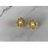 Sky Jewelry Серьги с Жемчугом в позолоте
