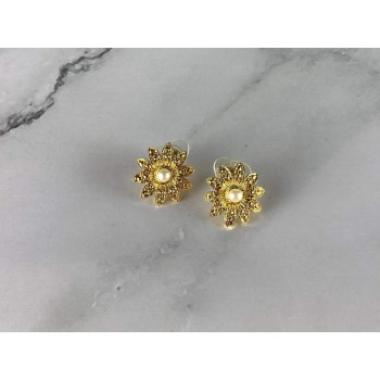 Sky Jewelry Серьги с Жемчугом в позолоте