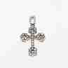 Sky Jewelry Золотой Крестик с Бриллиантами 18К (750 проба)