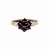 Sky Jewelry Серебряное кольцо 925 проба с Альмандином