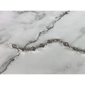 Sky Jewelry Серебряный Браслет с Бриллиантами Италия 925 проба