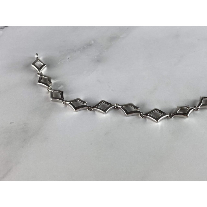 Sky Jewelry Серебряный Браслет с Бриллиантами Италия 925 проба