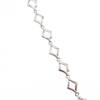 Sky Jewelry Серебряный Браслет с Бриллиантами Италия 925 проба