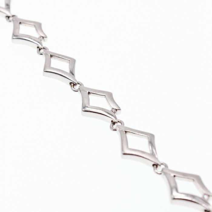 Sky Jewelry Серебряный Браслет с Бриллиантами Италия 925 проба