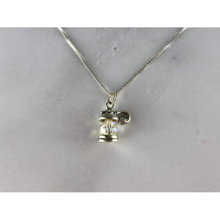 Sky Jewelry Серебряная Цепочка с Кулоном  *Мистик Топаз*  Italy