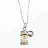 Sky Jewelry Серебряная Цепочка с Кулоном  *Мистик Топаз*  Italy