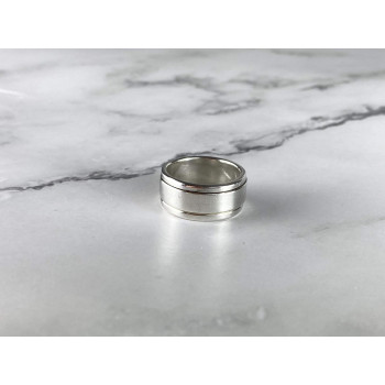 Sky Jewelry Серебряное кольцо для снятия стресса - Спинер