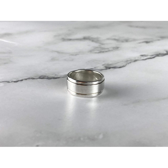 Sky Jewelry Серебряное кольцо для снятия стресса - Спинер