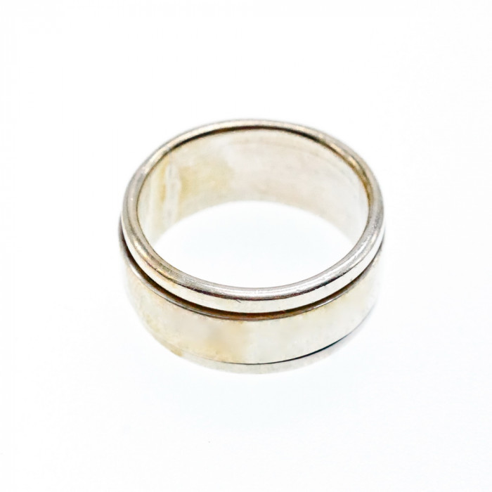 Sky Jewelry Серебряное кольцо для снятия стресса - Спинер