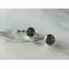 Sky Jewelry Серебряные серьги 925 проба с Марказитом