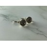 Sky Jewelry Серебряные серьги 925 проба с Марказитом