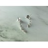 Sky Jewelry Золотые серьги-гвоздики 10К (417 проба)  с  Бриллиантами