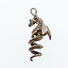 Sky Jewelry Винтажный Серебряный Кулон 925 проба *Дракон