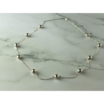 Sky Jewelry Серебряное Ожерелье  925 проба Италия