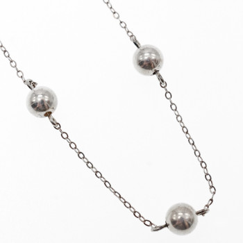 Sky Jewelry Серебряное Ожерелье  925 проба Италия