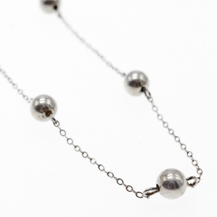 Sky Jewelry Серебряное Ожерелье  925 проба Италия