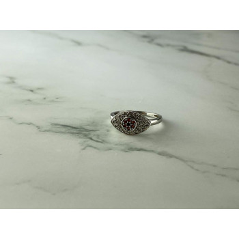 Sky Jewelry Серебряное Кольцо с камнями Танзанит , Шпинель и Гошенит