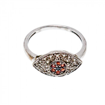 Sky Jewelry Серебряное Кольцо с камнями Танзанит , Шпинель и Гошенит