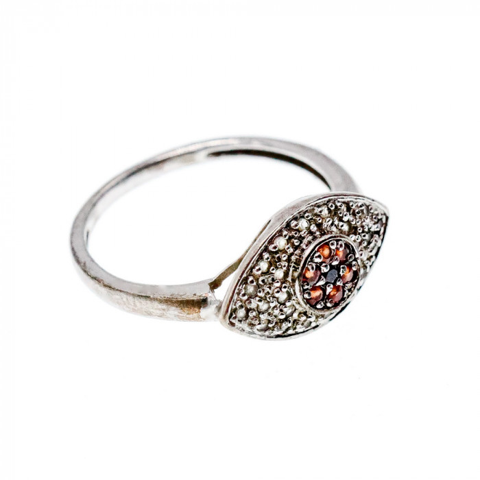 Sky Jewelry Серебряное Кольцо с камнями Танзанит , Шпинель и Гошенит