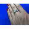 Sky Jewelry Копия Серебряное кольцо с бриллиантами
