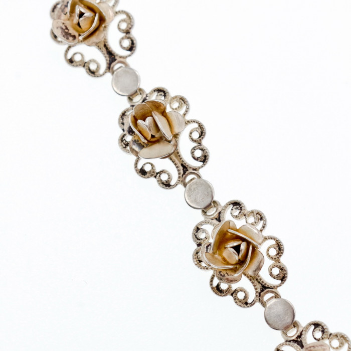 Sky Jewelry Винтажный Серебряный браслет