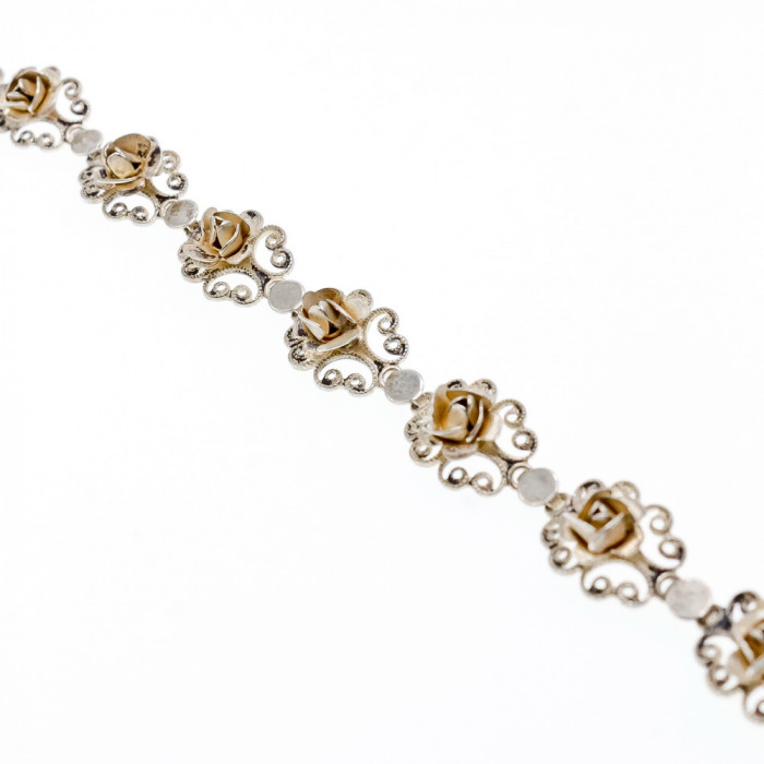 Sky Jewelry Винтажный Серебряный браслет