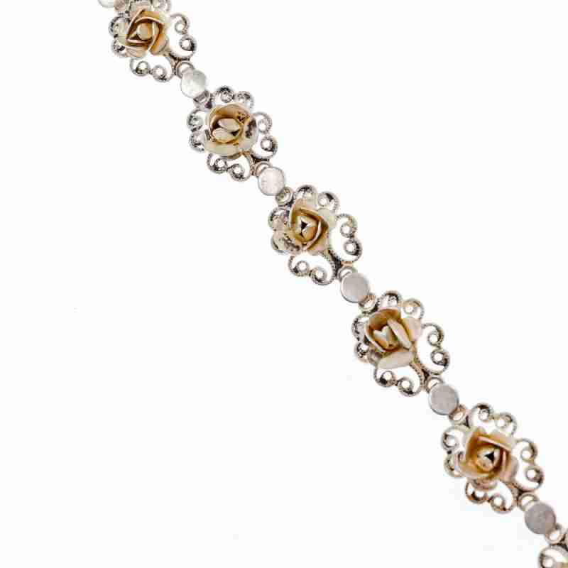 Sky Jewelry Винтажный Серебряный браслет