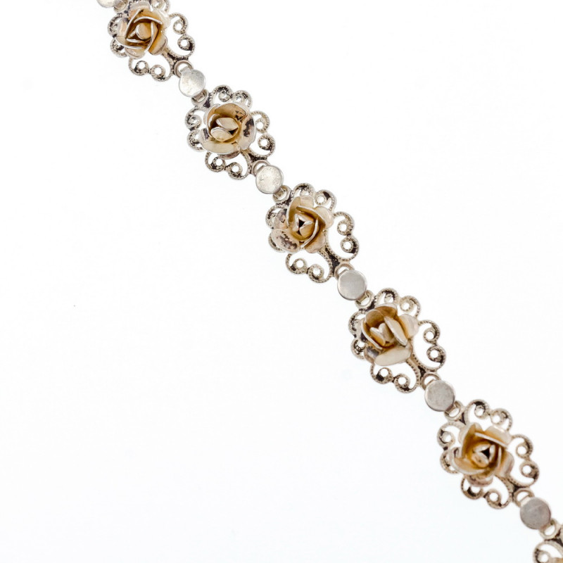 Sky Jewelry Винтажный Серебряный браслет