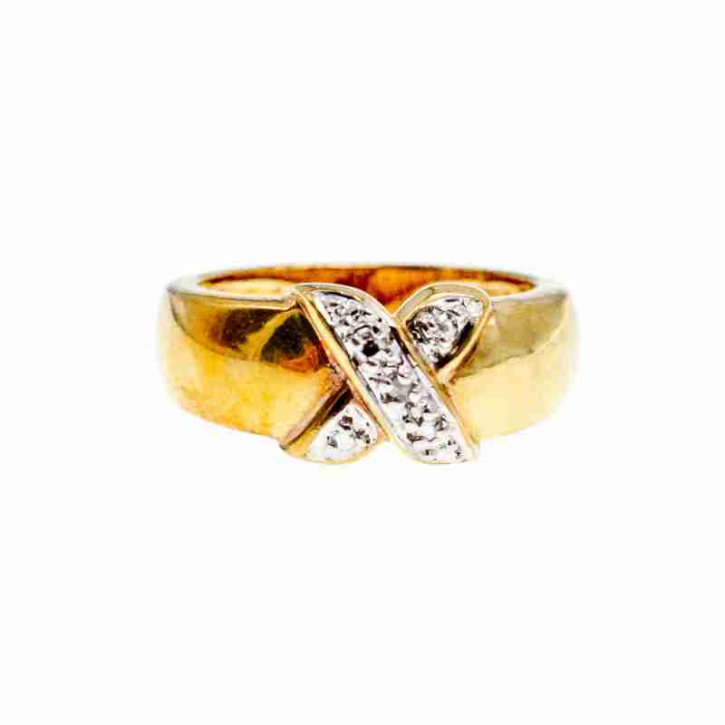 Sky Jewelry Серебряное Кольцо в позолоте 925 проба  *Классика*