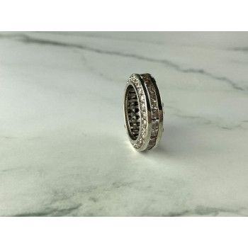 Sky Jewelry Серебряное кольцо 925 пробы с  Фианитами