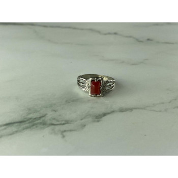 Sky Jewelry Винтажное Серебряное кольцо с Агатом