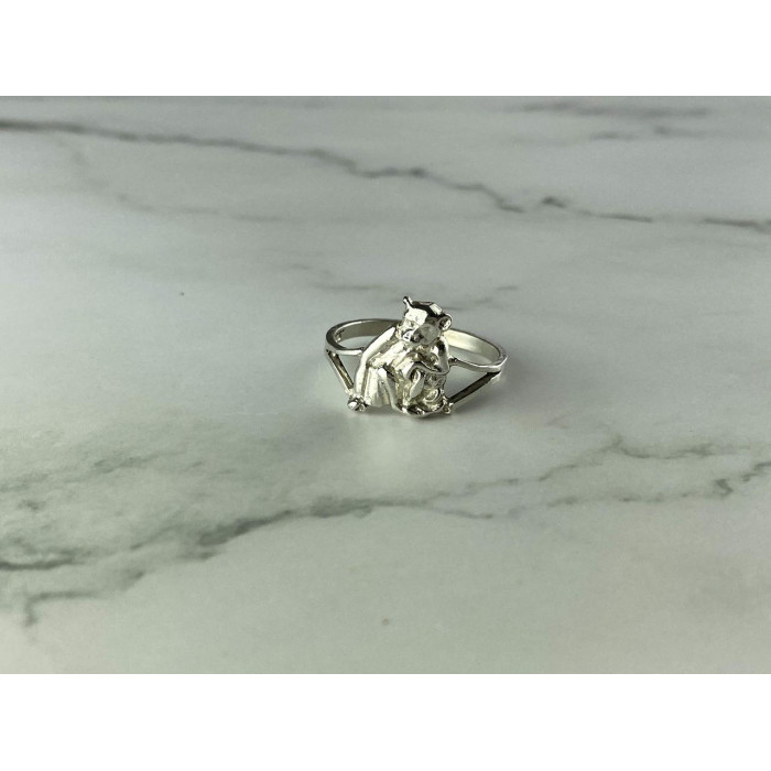 Sky Jewelry Серебряное кольцо 925 пробы  *Обезьяна с ребенком