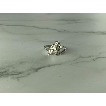 Sky Jewelry Серебряное кольцо 925 пробы  *Обезьяна с ребенком
