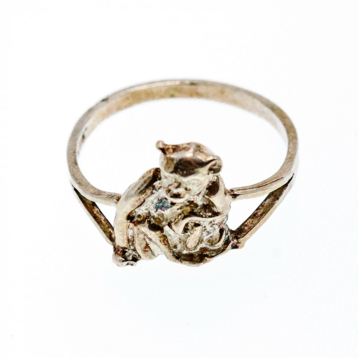 Sky Jewelry Серебряное кольцо 925 пробы  *Обезьяна с ребенком