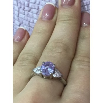 Sky Jewelry Серебряное кольцо 925 пробы с фианитами