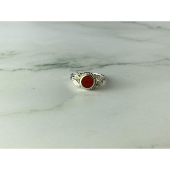 Sky Jewelry Винтажное Серебряное кольцо с Агатом